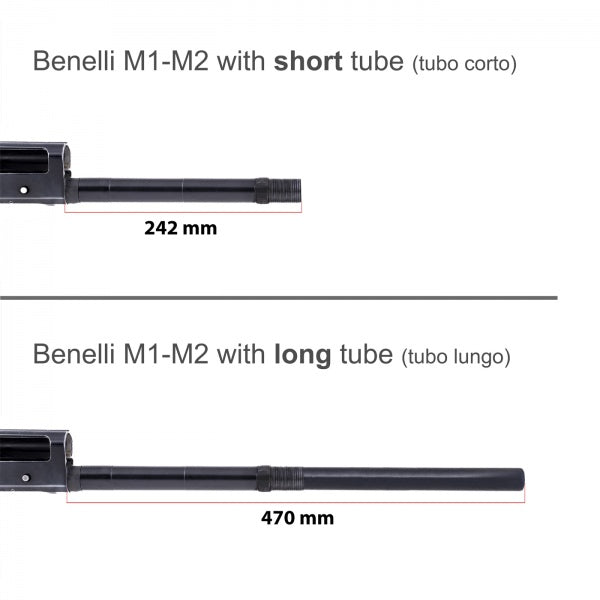 Benelli M1 Handschutz mit langem Rohr | M-Lok - Ubitzu