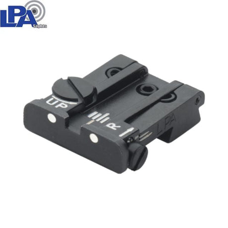 Beretta [92 96 98 M9A1] adjustable rear sight | white dots - Ubitzu