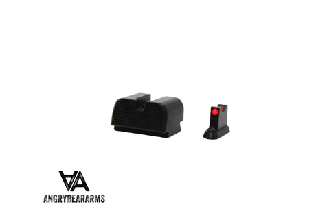 CZ P-10 Optics Ready co-witness sights | fiber optic - Ubitzu