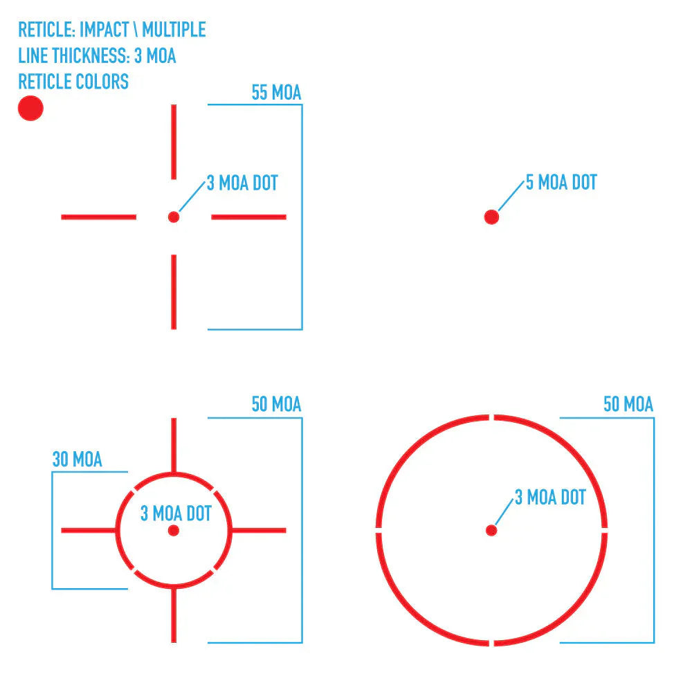 Firefield Impact Reflex Sight - Ubitzu