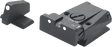 H&K P7 verstellbare Visierung | weiße Punkte - Ubitzu