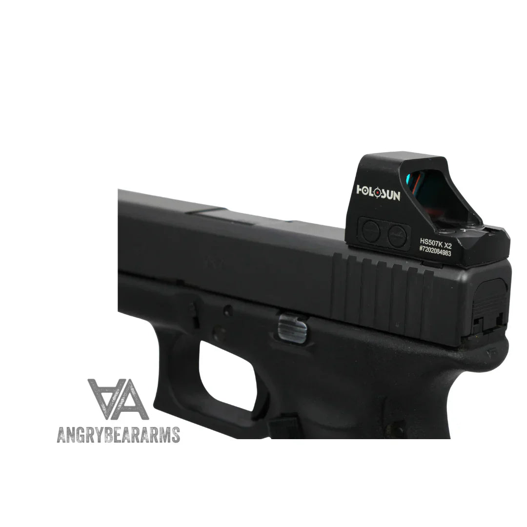 Red dot mount Glock models [G17 G19 G26 & other] | Holosun K-series footprint - Ubitzu