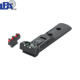 S&W revolver [686 629 19 66 586 & other] adjustable sights [spring-front sight] | fiber optic - Ubitzu