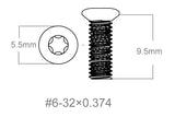 Set of screws 3pcs | 6-32x0.374’’ [T10] - Ubitzu