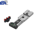 Smith & Wesson Revolver [686 629 19 66 586 & other] Rotpunktvisier-ready verstellbare Visierung [silber; pin-front sight] | Fiber