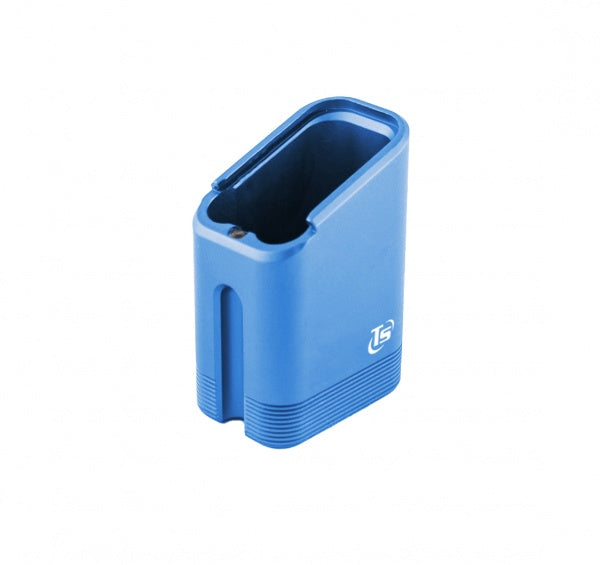 Tanfoglio Alu Magazinbodenplatte für Large Frame | +9 Schuss - Blau - Ubitzu