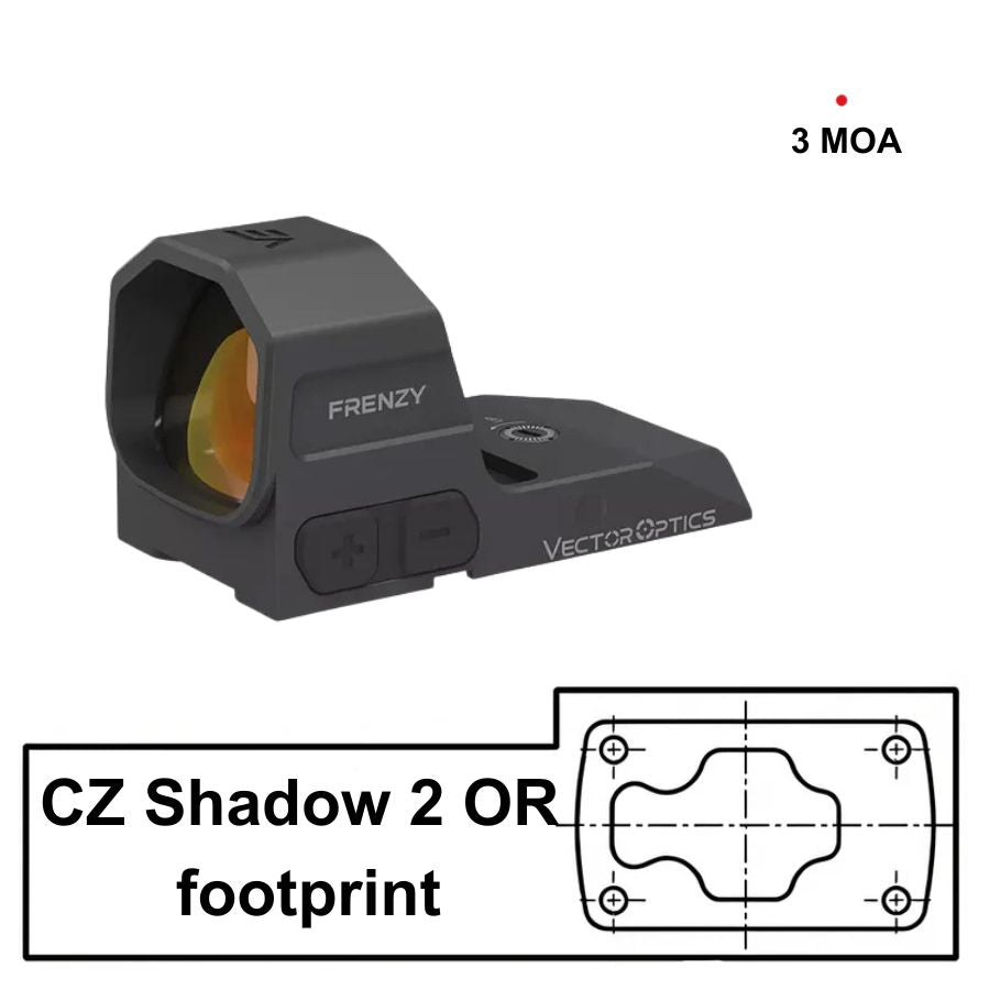 Vector Optics Frenzy 1x20x24 for CZ Shadow 2 OR - Ubitzu