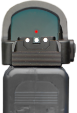 Walther PDP semi-adjustable co-witness sights | luminescent dots - Ubitzu