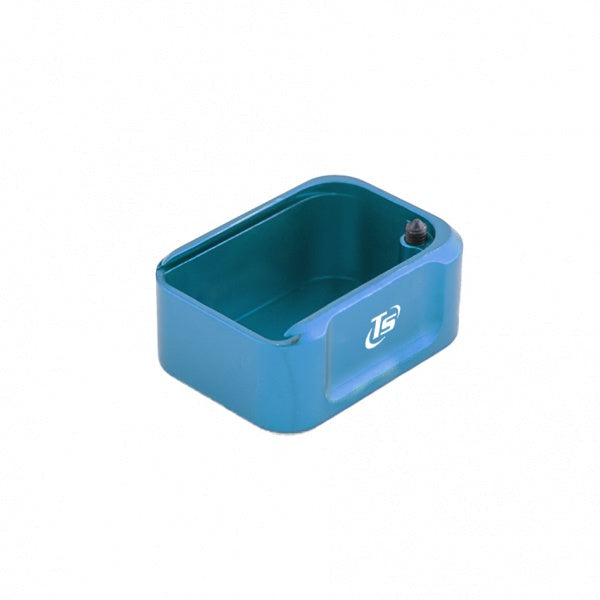 Walther Q5 Match SF Alu-Magazinbodenplatte | +1 Schuss - Blau - Ubitzu